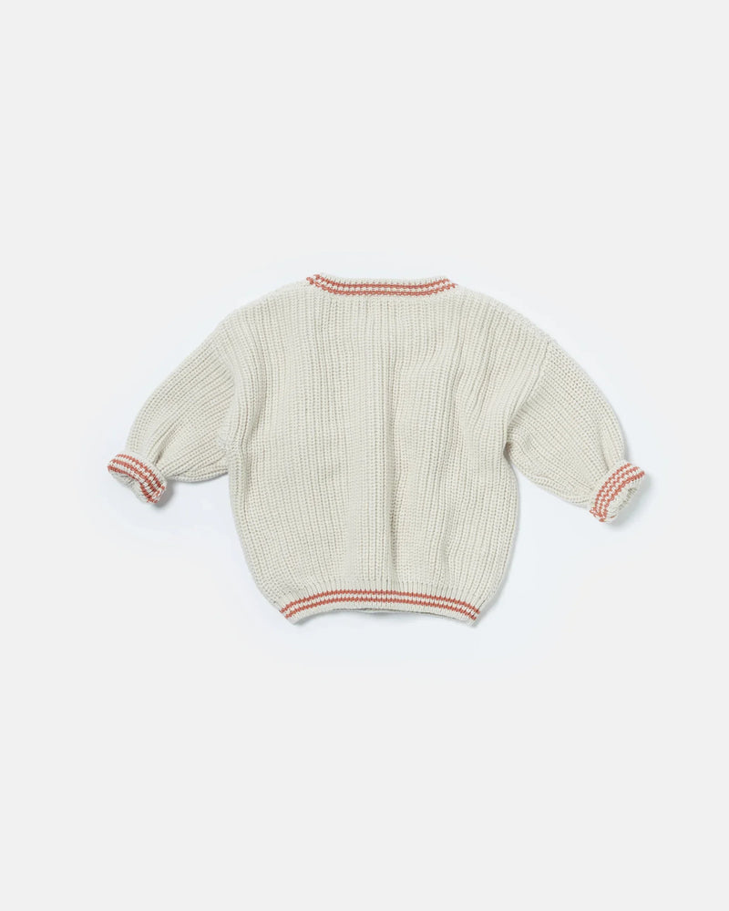 7AM - Boxy Sweater - Chunky Tennis