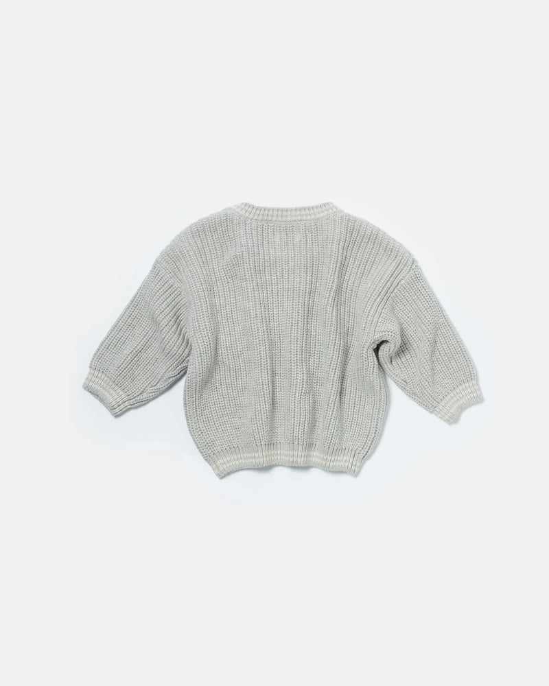 7AM - Boxy Sweater - Chunky Tennis