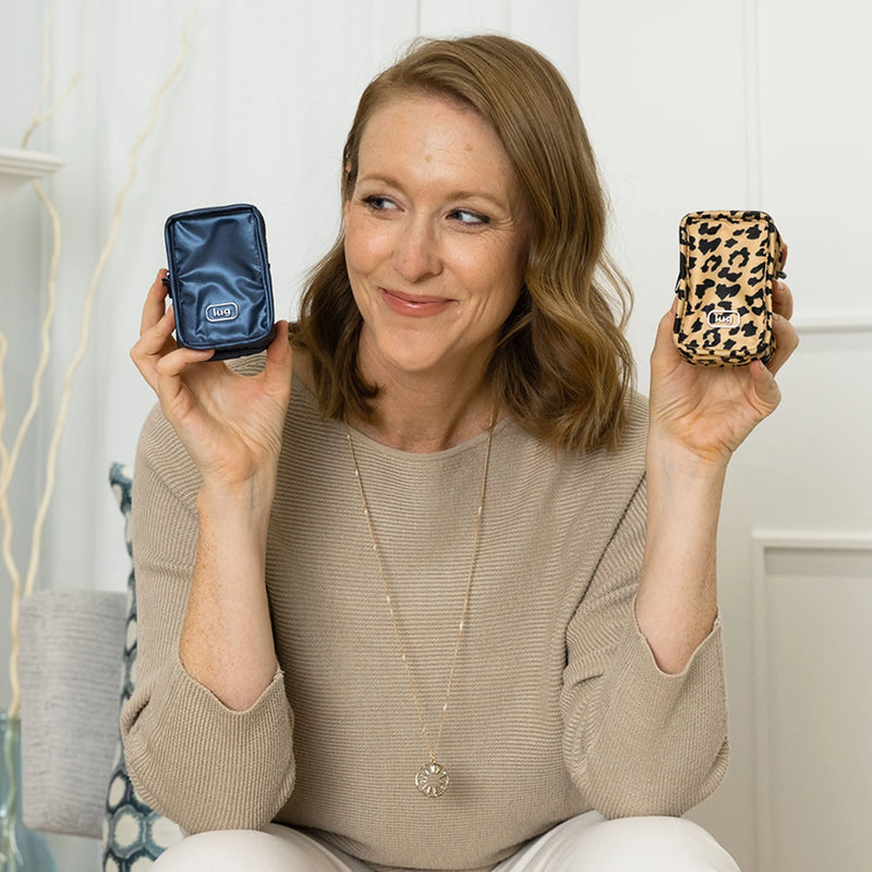 LUG - Drizzle Mini Zip Storage Pouch - 2PC Set