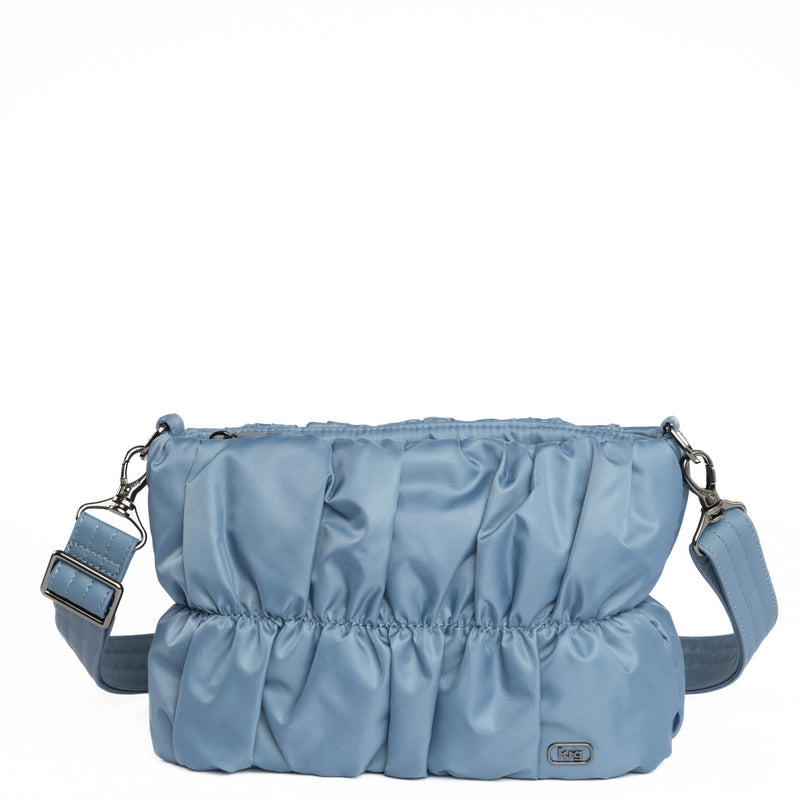 LUG - Flounce Ruched Crossbody Bag