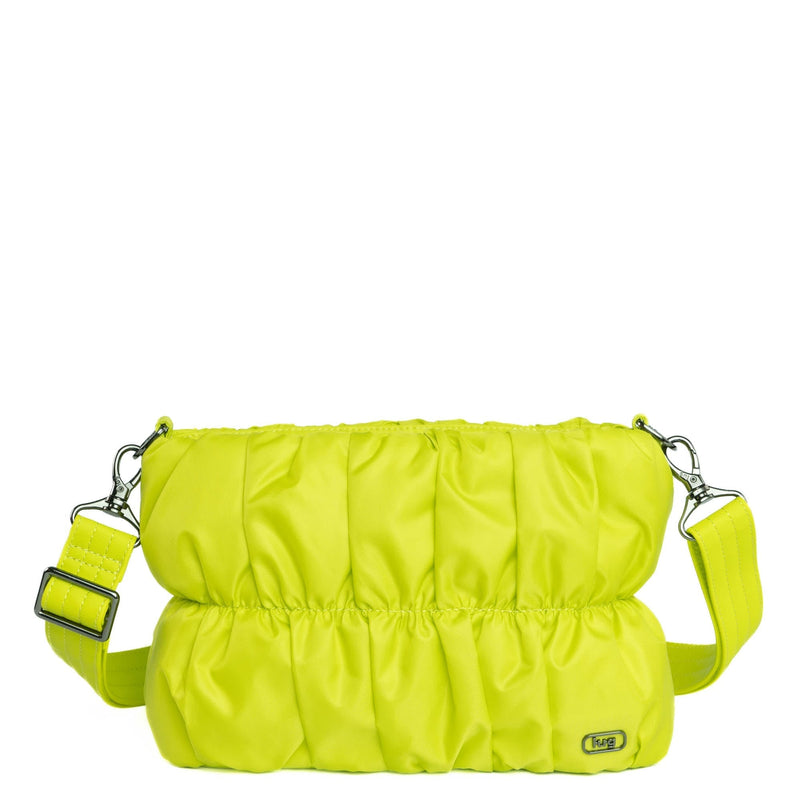 LUG - Flounce Ruched Crossbody Bag