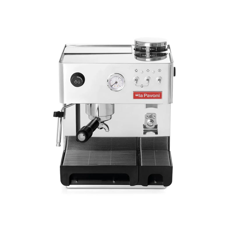 La Pavoni - Domus Bar - Semi Automatic Espresso Machine with Grinder | LPCDMB02US