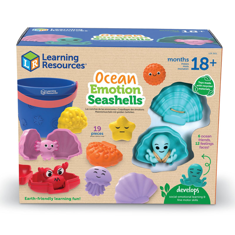 Learning Resources - 2025 Ocean Emotions Seashells - Limolin 