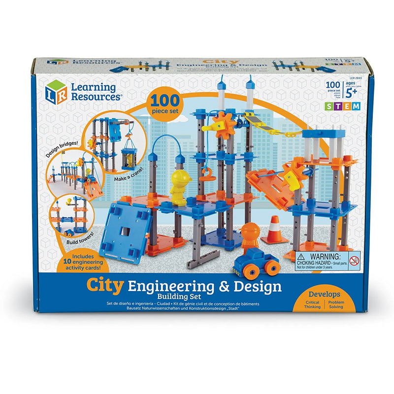 Learning Resources - City Engineering & Design Set - Limolin 