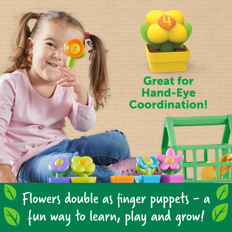 Learning Resources - Growing Greenhouse Color & Number Playset - Limolin 
