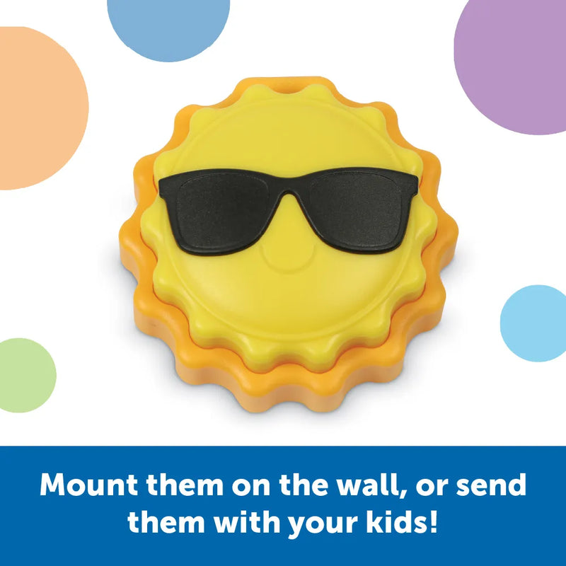 Learning Resources - Message Maker Recordable Button (Sun) - Limolin 