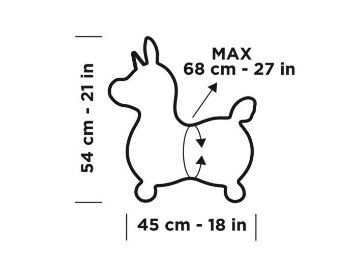 Ledraplastic - Rody Magical Unicorn - Limolin 