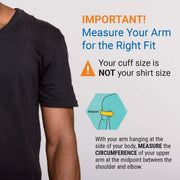 LifeSource - Multi-User Upper Arm Blood Pressure Monitor with Wide Range Cuff - UA - 767FAM) - Limolin 