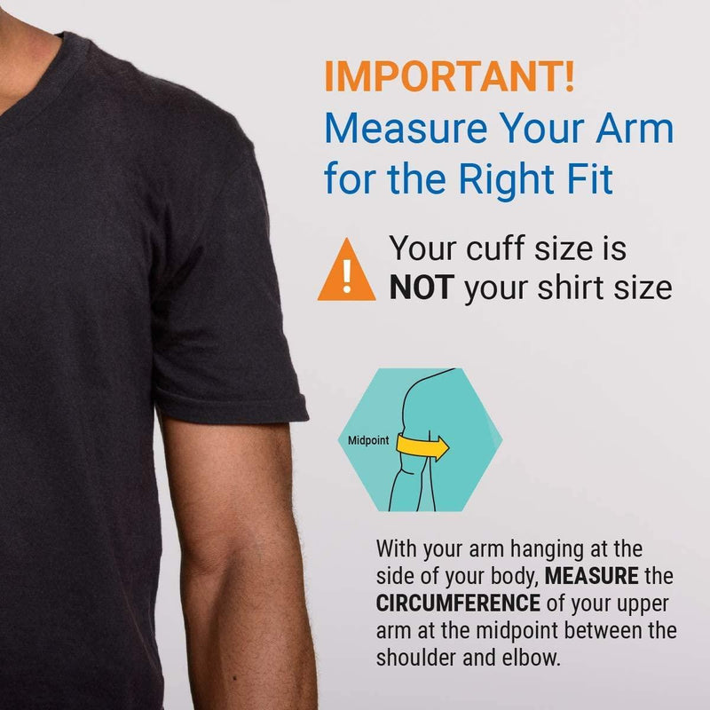 LifeSource - Multi-User Upper Arm Blood Pressure Monitor with Wide Range Cuff - UA - 767FAM) - Limolin 