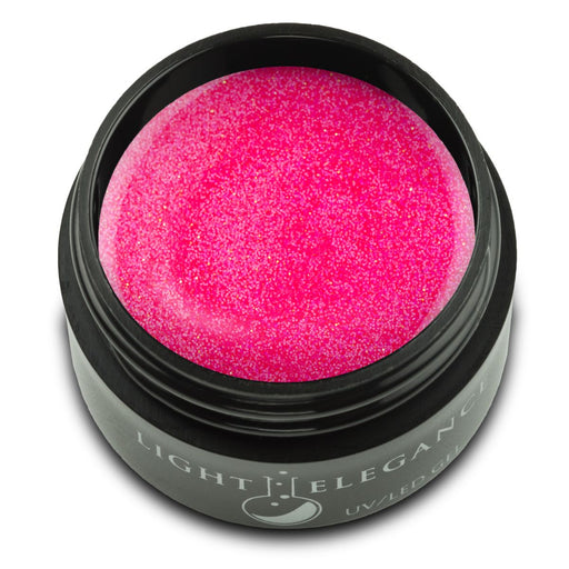 Light Elegance - Pinch Me Pink UV/LED Glitter Gel - 17 ml (D&C) - Limolin 