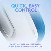 Logitech - Gaming Headset G335 with Boom Mic Adjustable Headband Volume Control Mute PC/Console 35mm - White/Blue - Limolin 