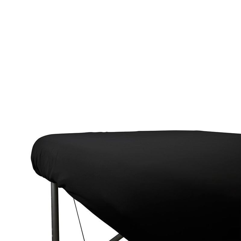 Loytel - Black Fitted Cover Sheet For Massage Table One Size - Limolin 
