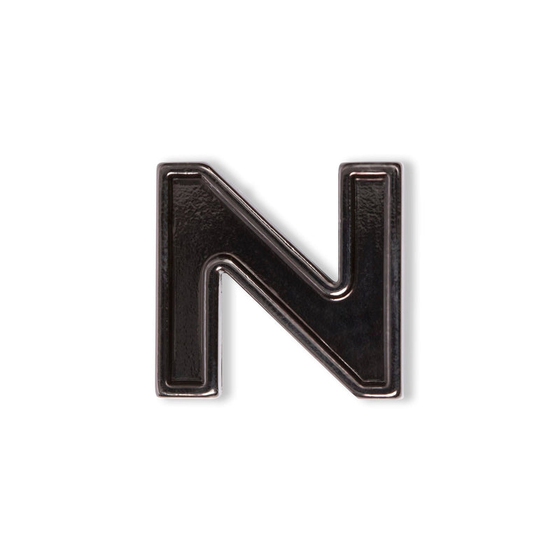 LUG - Gunmetal Letter Bag Charm