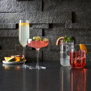 Luigi Bormioli - Jazz - 10 25 oz Cocktail Coupe (Set of 4) - Limolin 