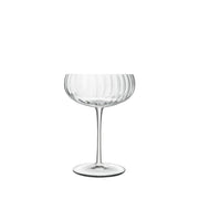 Luigi Bormioli – Optica Champagne Coupe Glasses (Set of 4) | 30 cl – product view