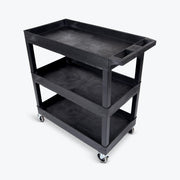 Luxor - 32" x 18" Tub Cart - Three Shelves - Limolin 