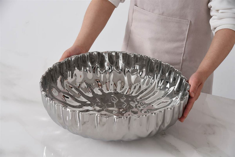 Pampa Bay - Mascali Argento XL Shallow Bowl