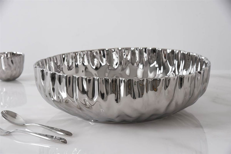 Pampa Bay - Mascali Argento XL Shallow Bowl