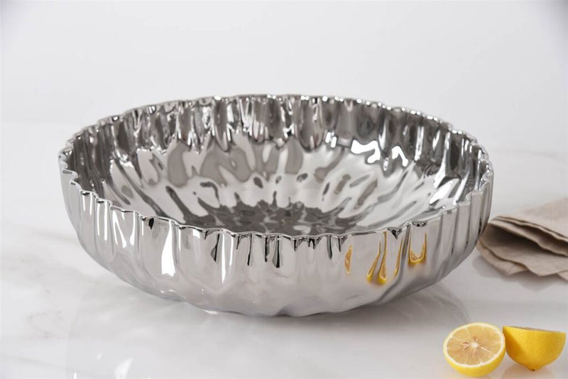 Pampa Bay - Mascali Argento XL Shallow Bowl