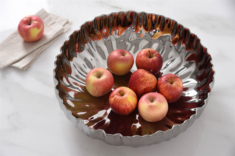 Pampa Bay - Mascali Argento XL Shallow Bowl