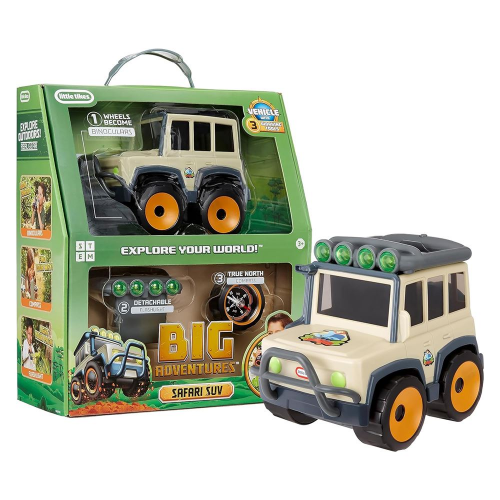 MGA Games - Big Adventures Binocular Searching Safari Suv - Limolin 