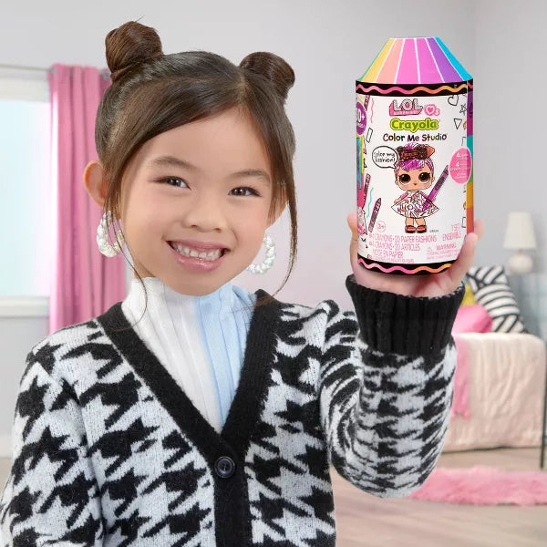 MGA Games - LOL Surprise - Loves Crayola Color Me Studio Asst - Limolin 