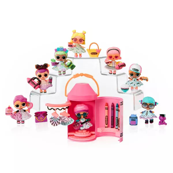 MGA Games - LOL Surprise - Loves Crayola Color Me Studio Asst - Limolin 