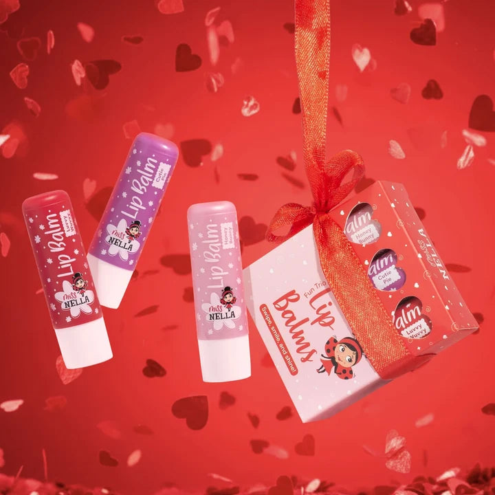 Miss Nella - Lip Balm Trio Pack (Cutie Pie, Honey Bunny, Luvvy Wuvvy)