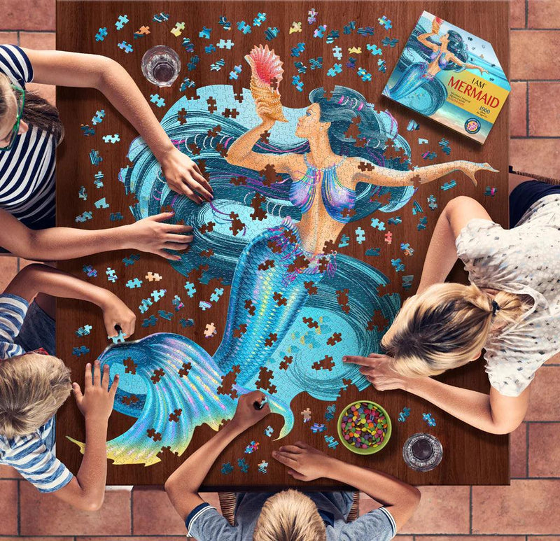 Madd Capp Puzzles - I Am Mermaid (1000 Pc) - Limolin 