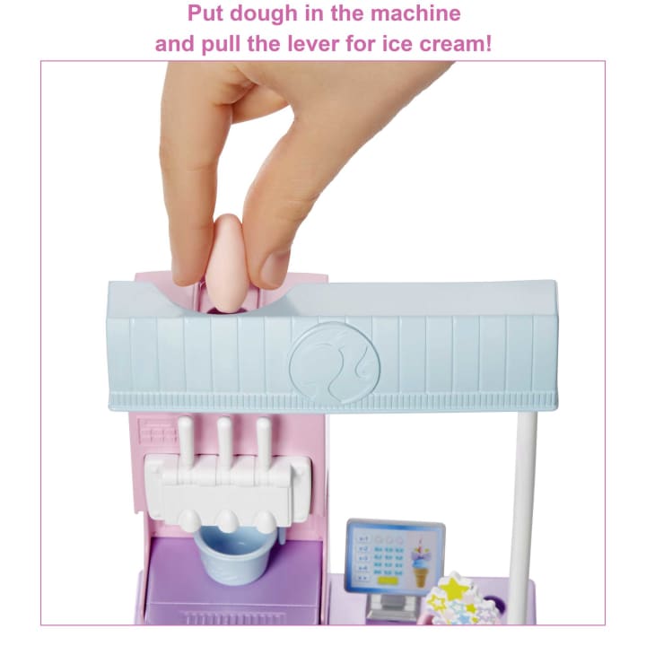 Mattel - BARBIE - ICE CREAM SHOPKEEPER PLAYSET - Limolin 