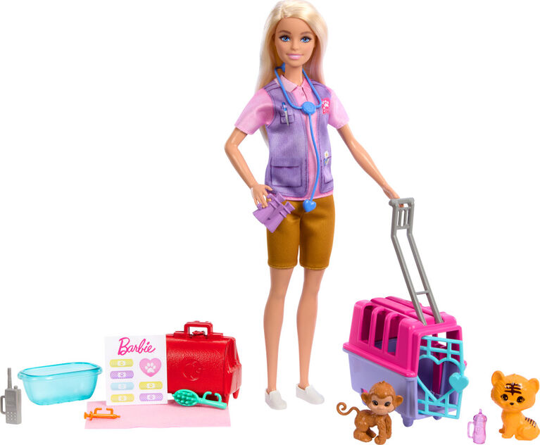Mattel - Barbie - Animal Rescue & Recover Playset - Limolin 
