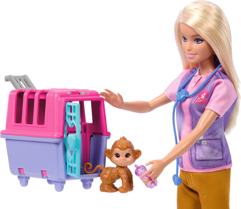 Mattel - Barbie - Animal Rescue & Recover Playset - Limolin 