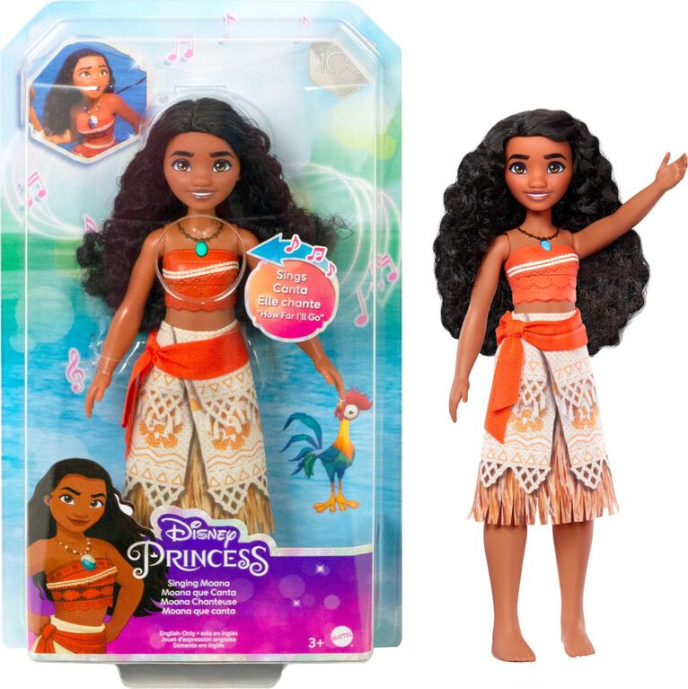 Mattel - Disney Princess - Singing Doll Moana Eng - Limolin 