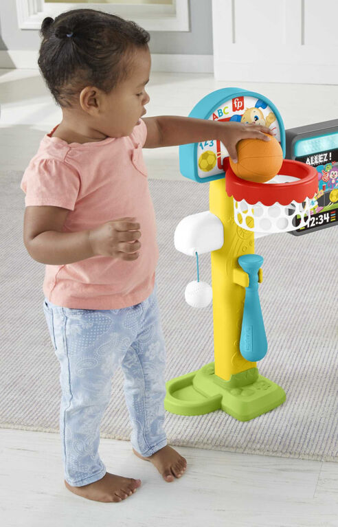 Mattel - Fisher-Price Laugh and Learn - French Edition- INFANT - 4 in 1 ALL-STAR SPORTS - Limolin 