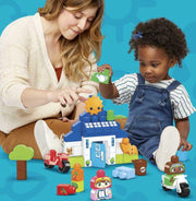 Mattel - MEGA BLOCKS - Green Town Build & Learn Eco House - Limolin 