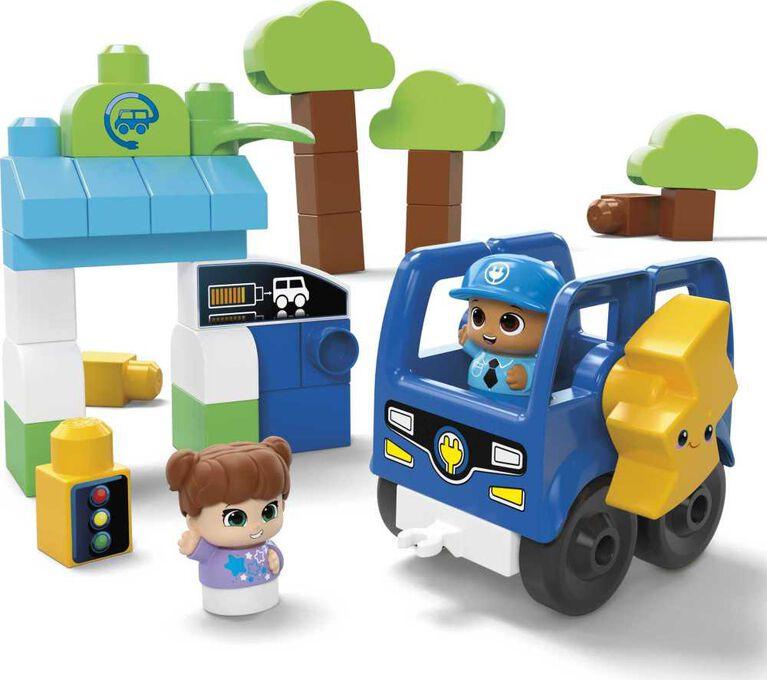 Mattel - MEGA BLOCKS - Green Town Charge & Go Bus - Limolin 