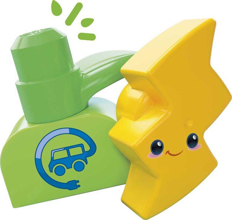 Mattel - MEGA BLOCKS - Green Town Charge & Go Bus - Limolin 