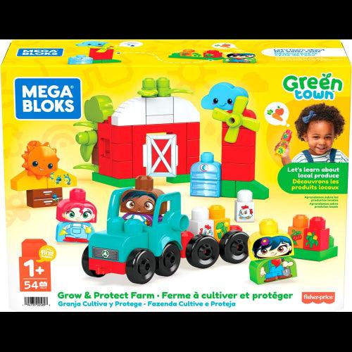 Mattel - MEGA BLOCKS - Green Town Grow & Protect Farm - Limolin 
