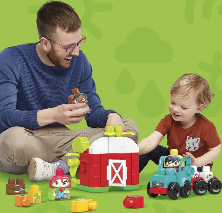 Mattel - MEGA BLOCKS - Green Town Grow & Protect Farm - Limolin 