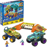 Mattel - MEGA BLOCKS - Hot Wheels Monster Trucks Snc Mega Wrex Boneyard Stunt Course - Limolin 