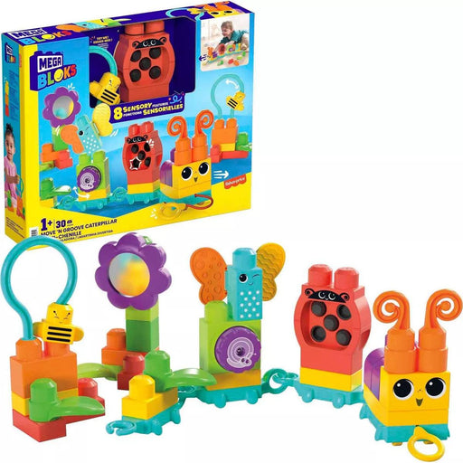 Mattel - MEGA BLOCKS - Move 'N Groove Caterpillar - Limolin 