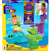 Mattel - MEGA BLOCKS - Squeak 'N Chomp Dinos - Limolin 