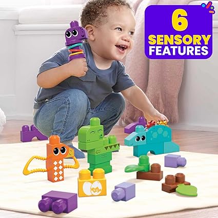 Mattel - MEGA BLOCKS - Squeak 'N Chomp Dinos - Limolin 