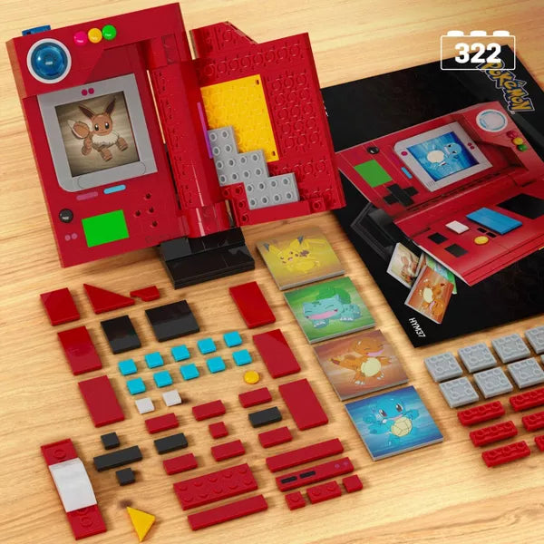 Mattel - MEGABLOKS - POKEMON - KANTO POEKDEX - Limolin 