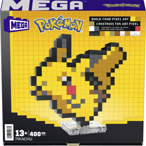 Mattel - Pokemon - Pikachu [Pixel Art] - Limolin 