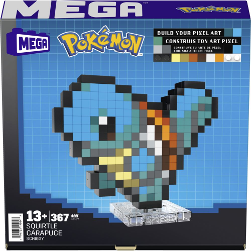 Mattel - Pokemon - Squirtle [Pixel Art] - Limolin 