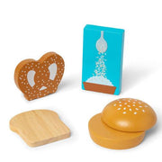 Melissa & Doug - Wooden Food Groups Play Set - Grains - Limolin 