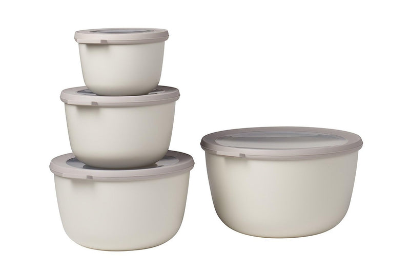 Mepal - Cirqula 4-Piece Deep Round Container - Limolin 