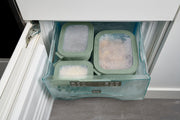 Mepal - Cirqula Multi-Bowl Low Rectangular 3-Part Set - Limolin 