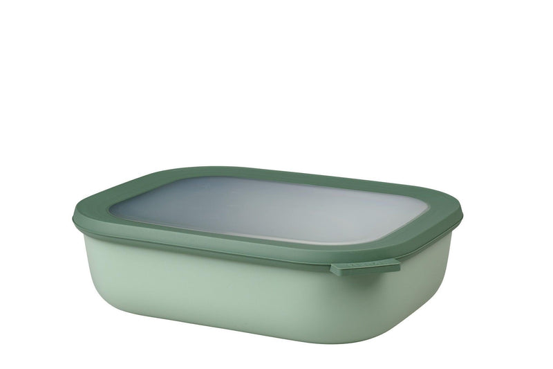 Mepal - Cirqula Multi-Bowl Rectangular 2000 Ml / 68 Oz - Limolin 